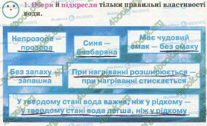 ГДЗ Природознавство 3 клас сторінка Стр3 Впр1